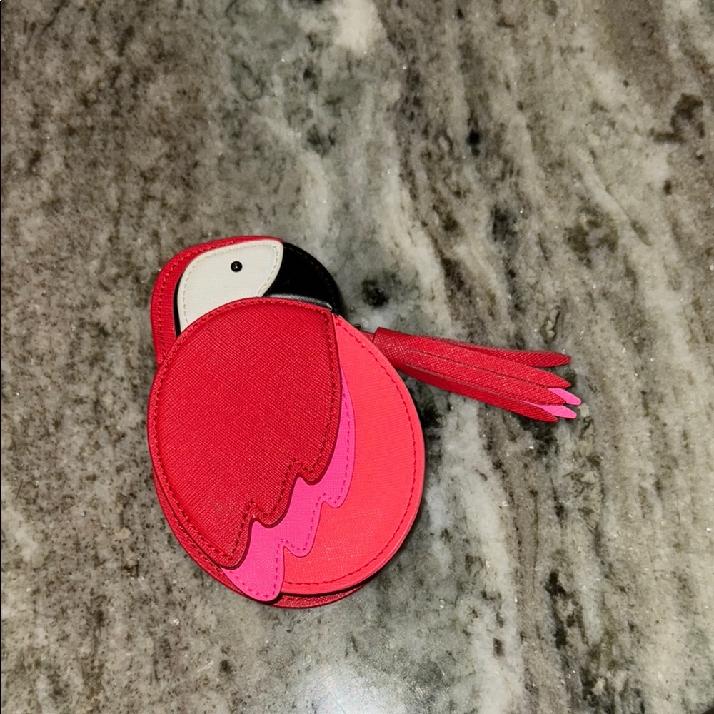 Colorful Kate Spade Parrot Coin Purse
